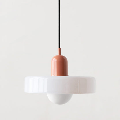 Colorful Glass Pendant Lamp for Modern Dining Rooms