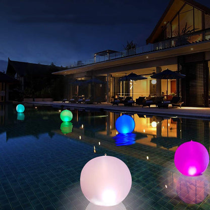 Colorful LED Beach Ball with Remote Control