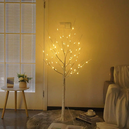 LED Forest Night Light - Winter Tree Decoration Lamp
