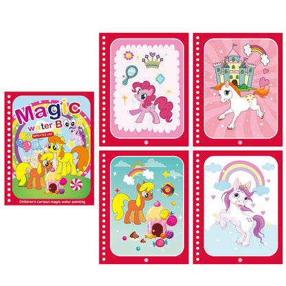 Colorful Kids Water Paint Activity Book