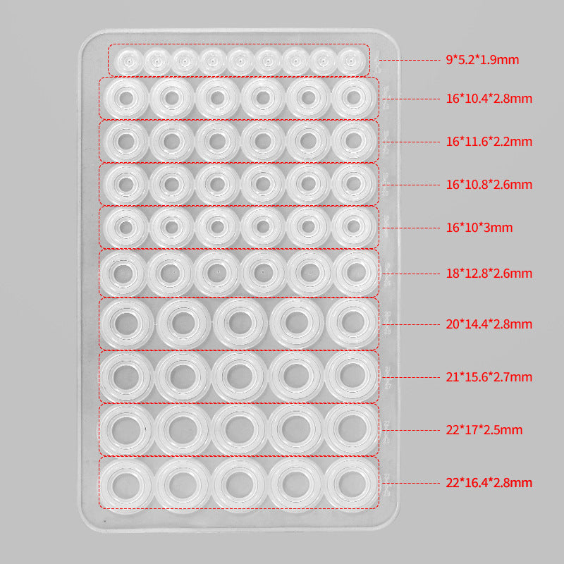 Heat Resistant Silicone O-Ring Gasket Set - Fesara