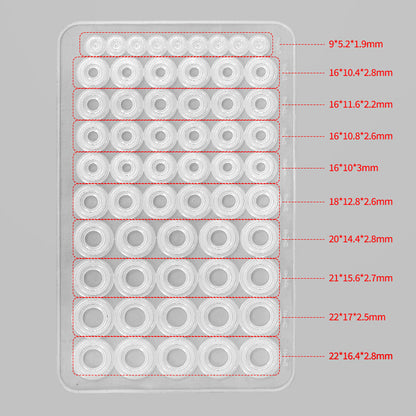 Heat Resistant Silicone O-Ring Gasket Set - Fesara