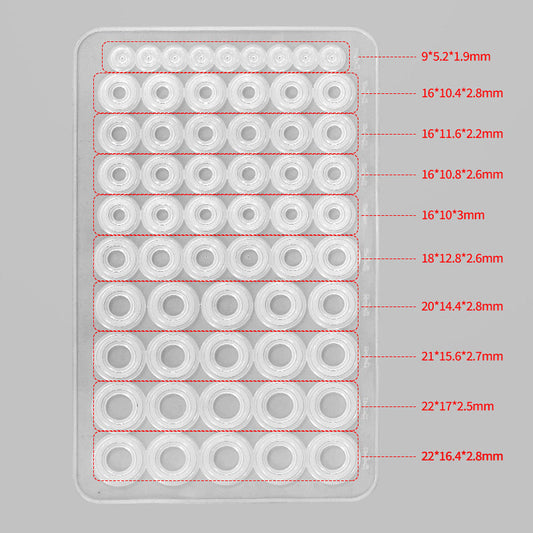 Heat Resistant Silicone O-Ring Gasket Set - Fesara