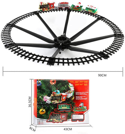 Festive Holiday Train Tree Decoration - Fesara