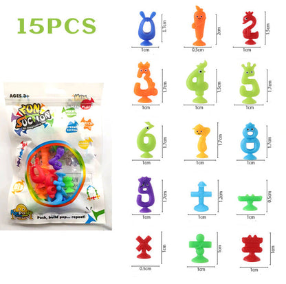 Fun Kids Suction Cup Alphabet and Number Toy - Fesara