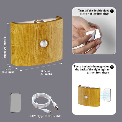 Easy Install LED Motion Sensor Wall Light