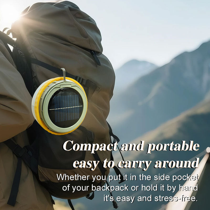 Portable LED Solar Powered Camp Light
