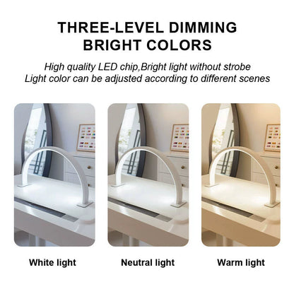 Flexible U-Shaped LED Desk Lamp