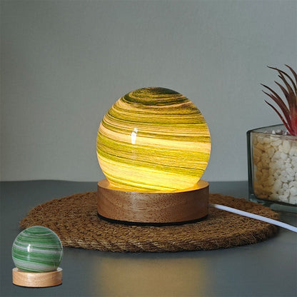 Colorful Globe Table Lamp