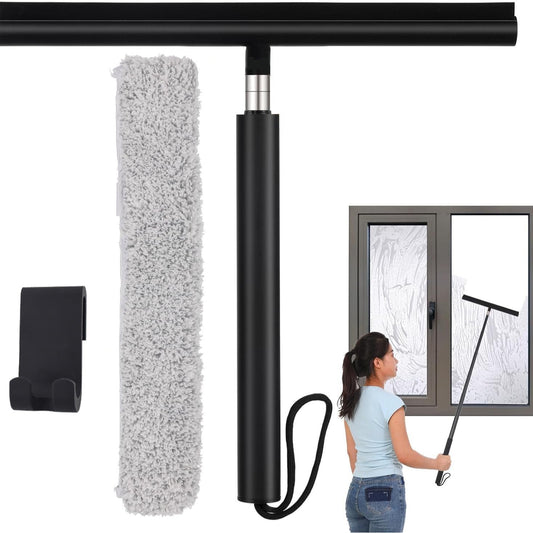 EasyClean Adjustable Shower Squeegee for Bathrooms - Fesara