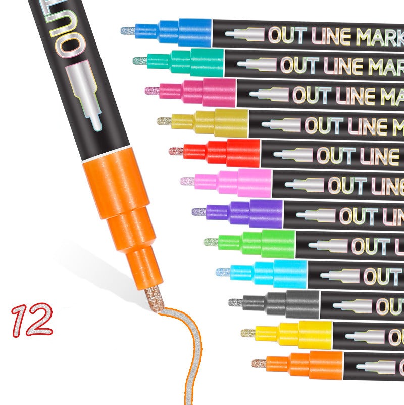 Colorful Makeup Brush Sticks