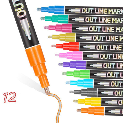 Colorful Makeup Brush Sticks