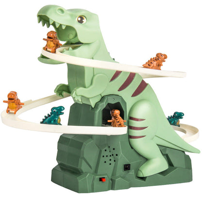 Kids Dinosaur Slide Roller Coaster Ride