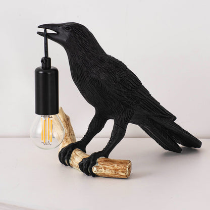 Compact Bird themed Desk Table Lamp for Bedroom