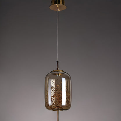 Elegant Glass Modern Pendant Light