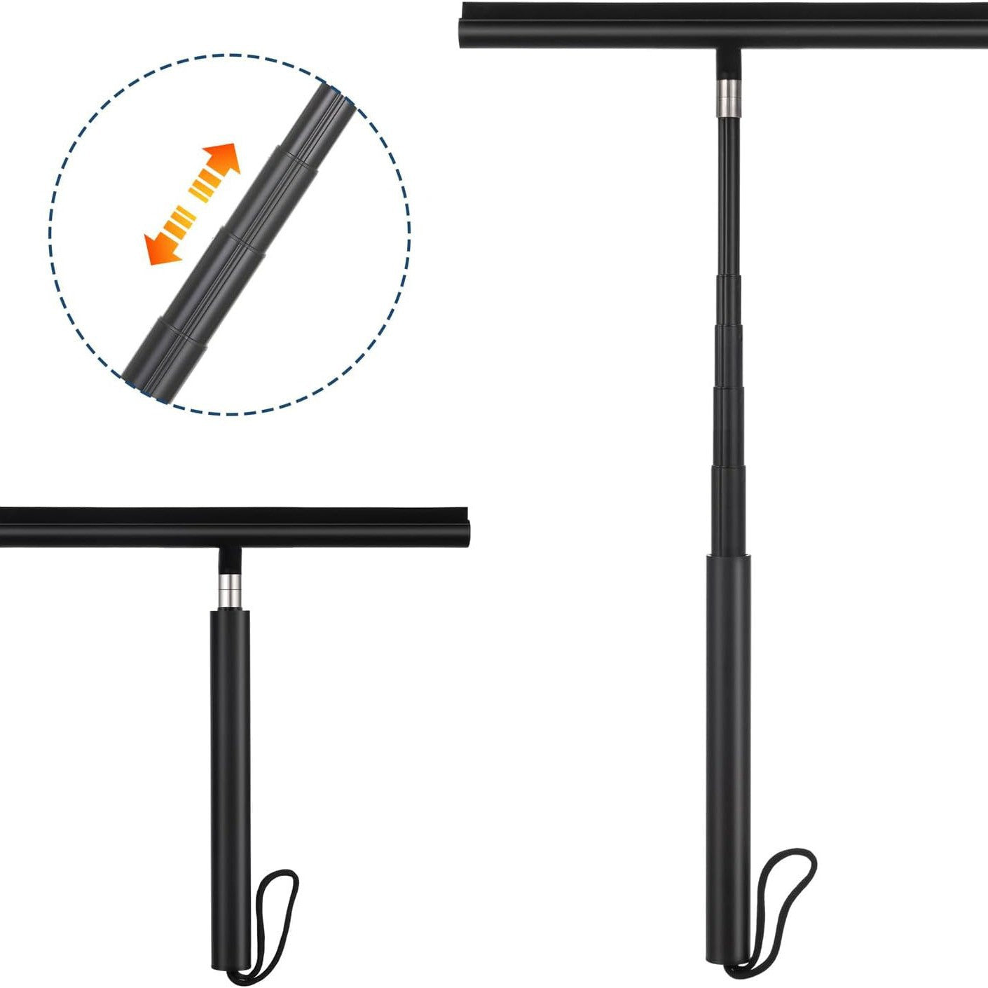EasyClean Adjustable Shower Squeegee for Bathrooms