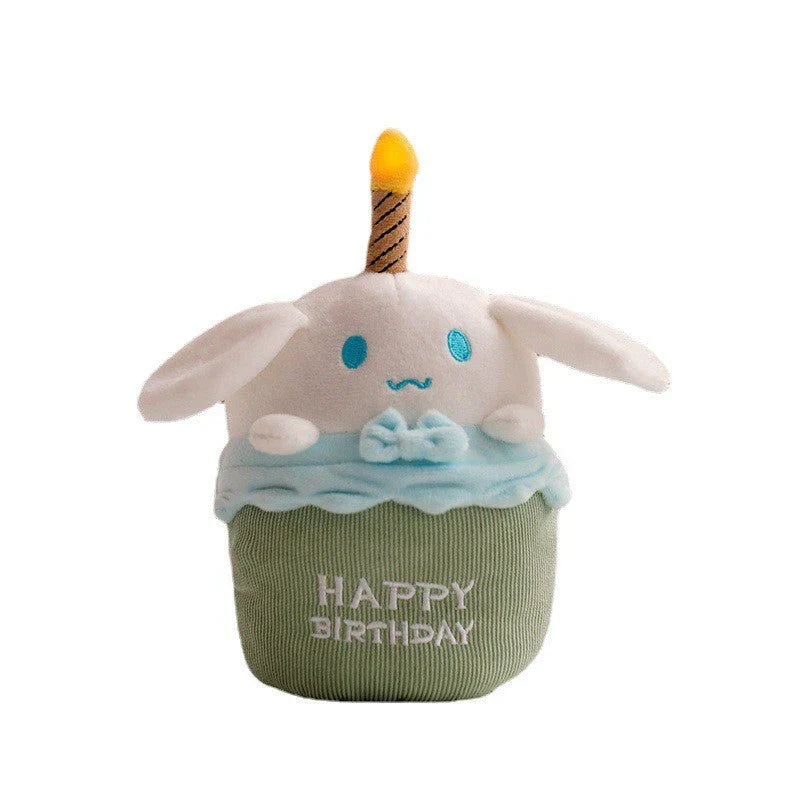 Fun Singing Birthday Cake Teddy Bear with Lights