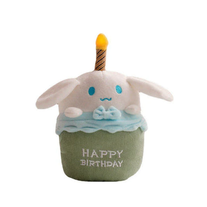Fun Singing Birthday Cake Teddy Bear with Lights