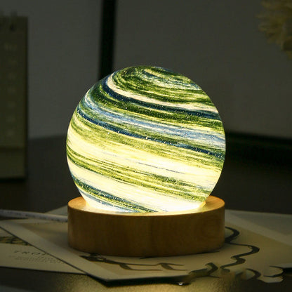 Colorful Globe Table Lamp