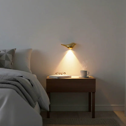 Premium LED Bird Wall Light Sensor Dimmer Lamp