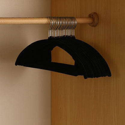 Thin Velvet Hangers Closet Organizers Space Saving Hooks