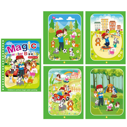 Colorful Kids Water Paint Activity Book