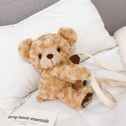 Plush Teddy Hanging Kit Bag