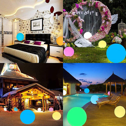 Colorful LED Beach Ball with Remote Control