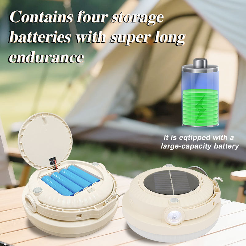 Durable Waterproof Solar Powered Camping LED Light