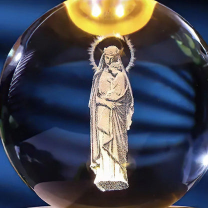 Shining Lunar Glass Orb