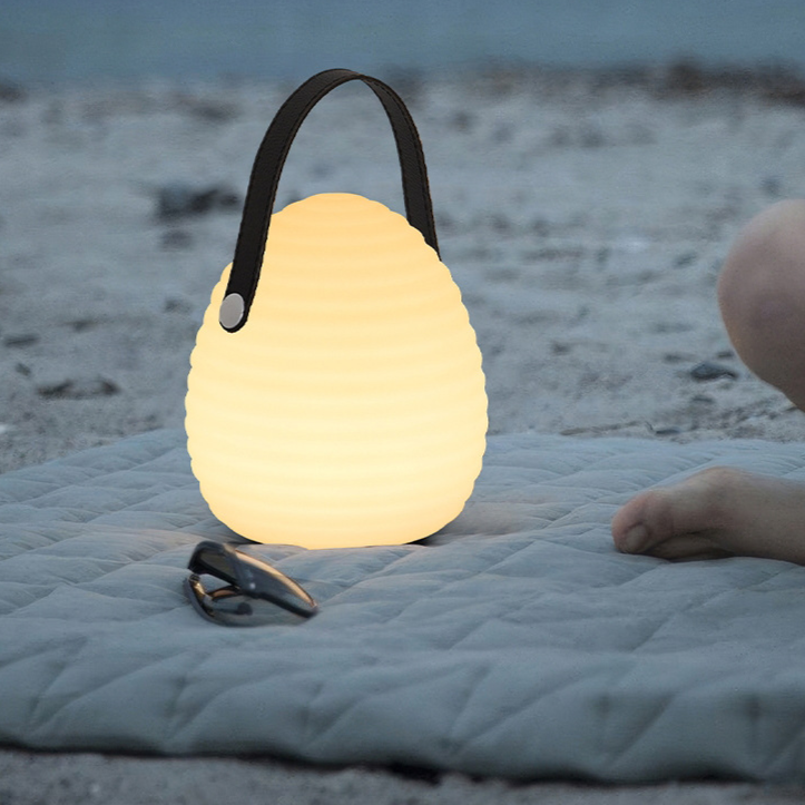 Elegant Modern Outdoor Lantern Lights with LED, Remote Control & 16 Color Options-4