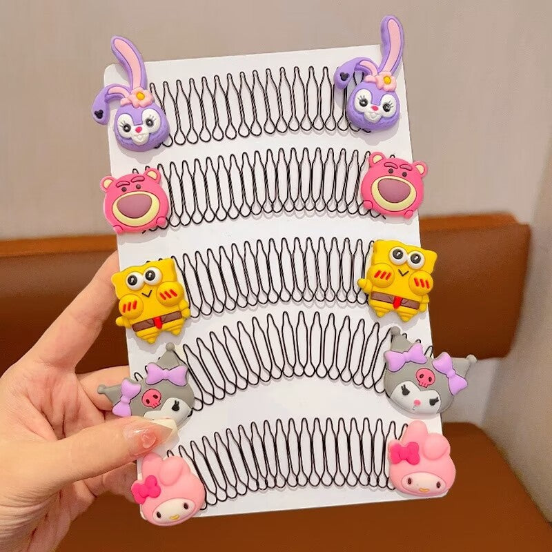 Cute Girls' Layered Hair Clips - Fesara