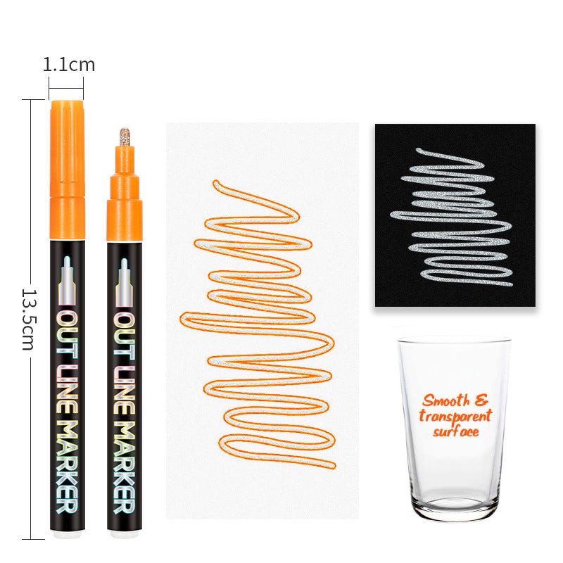 Colorful Makeup Brush Sticks