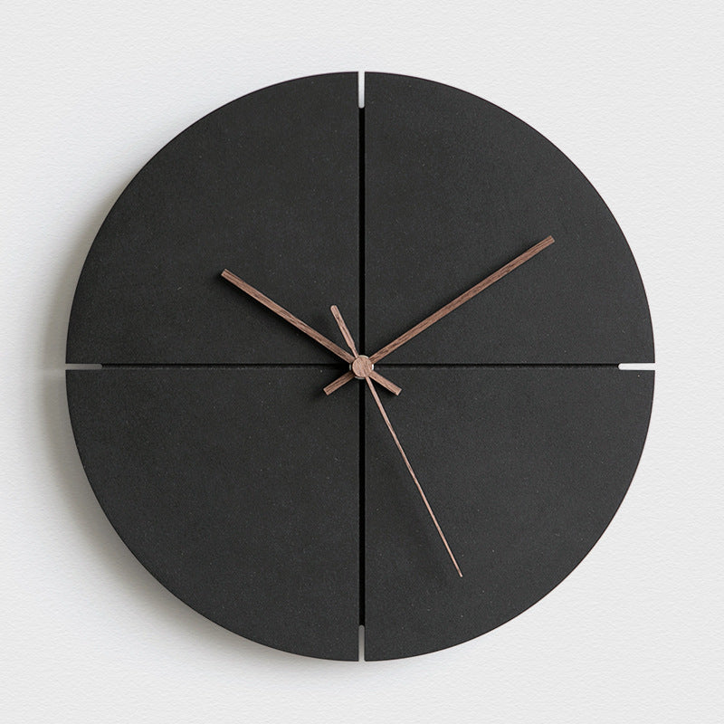 Simple Quiet Large Wall Clock for Home Decor
