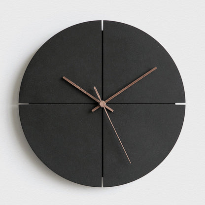 Simple Quiet Large Wall Clock for Home Decor