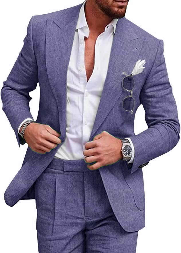 Men's Classic Tailored Suit for Formal Occasions