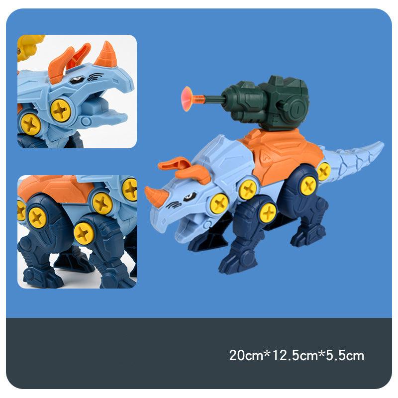 Fun Dinosaur Toy Set with Suction Blaster - Fesara