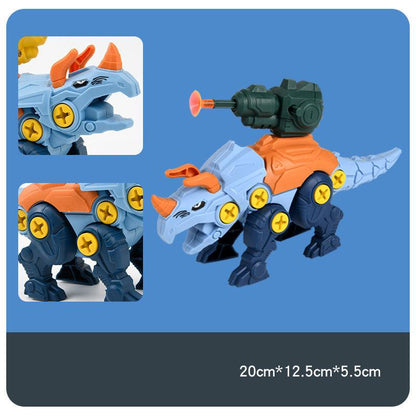 Fun Dinosaur Toy Set with Suction Blaster - Fesara