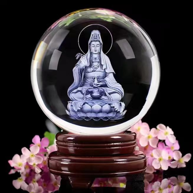 Shining Lunar Glass Orb