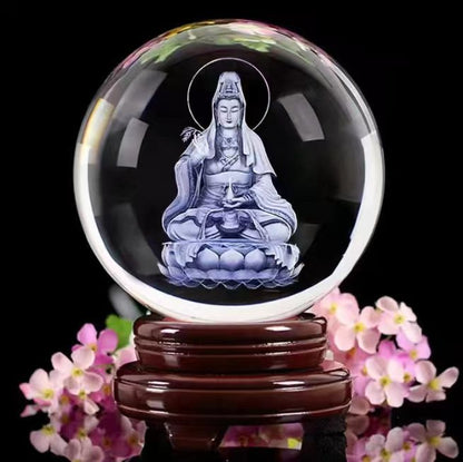 Shining Lunar Glass Orb