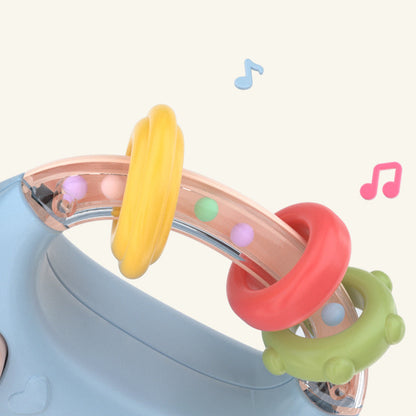 Soothing Baby Pacifier with Teether and Fun Rattles