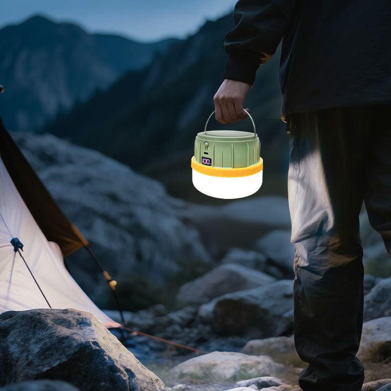 Portable LED Solar Powered Camp Light - Fesara