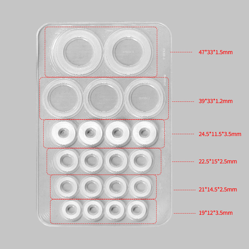 Heat Resistant Silicone O-Ring Gasket Set