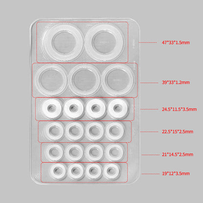 Heat Resistant Silicone O-Ring Gasket Set