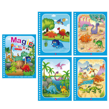 Colorful Kids Water Paint Activity Book