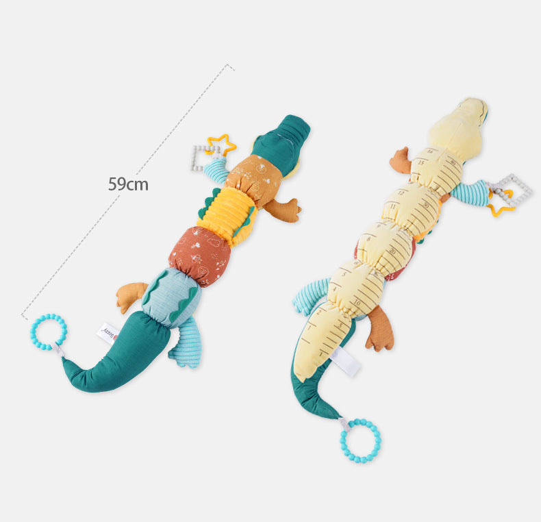 Soft Crocodile Rattle Toy with Music