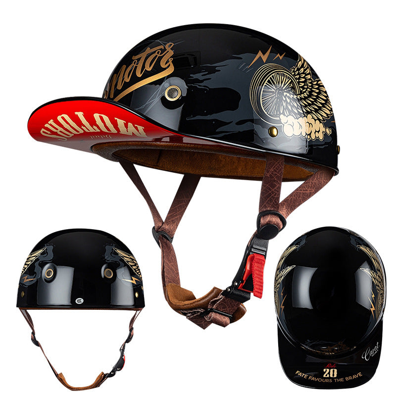 Tough Motorcycle Bike Helmet Cap
