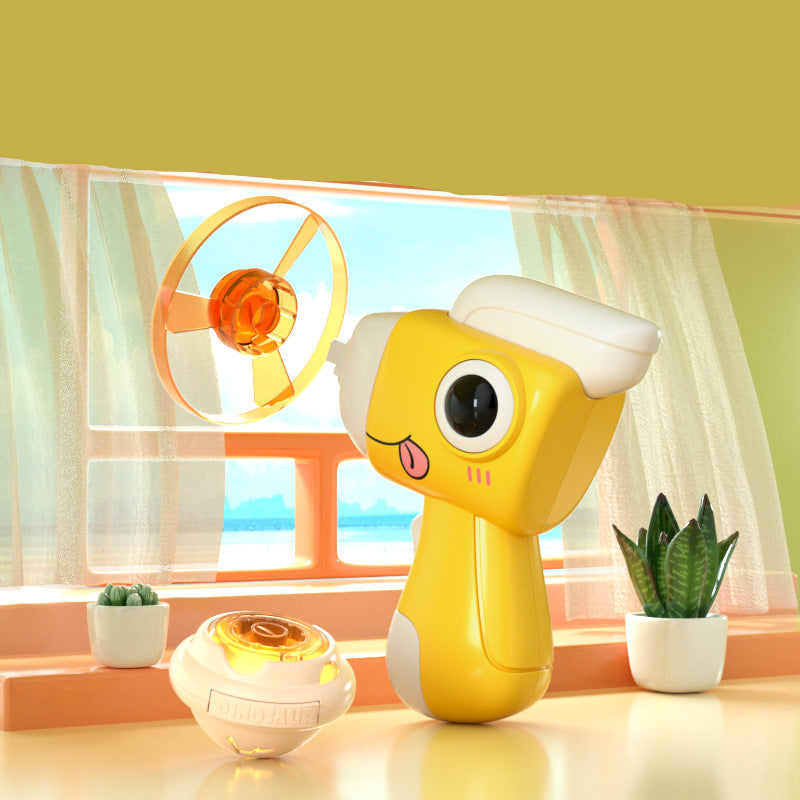 Fun Dino Spin Top And Flying Disc Set