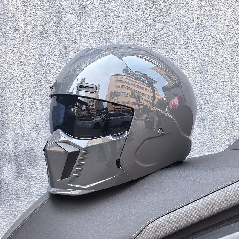 Classic Biker Motorcycle Helmet