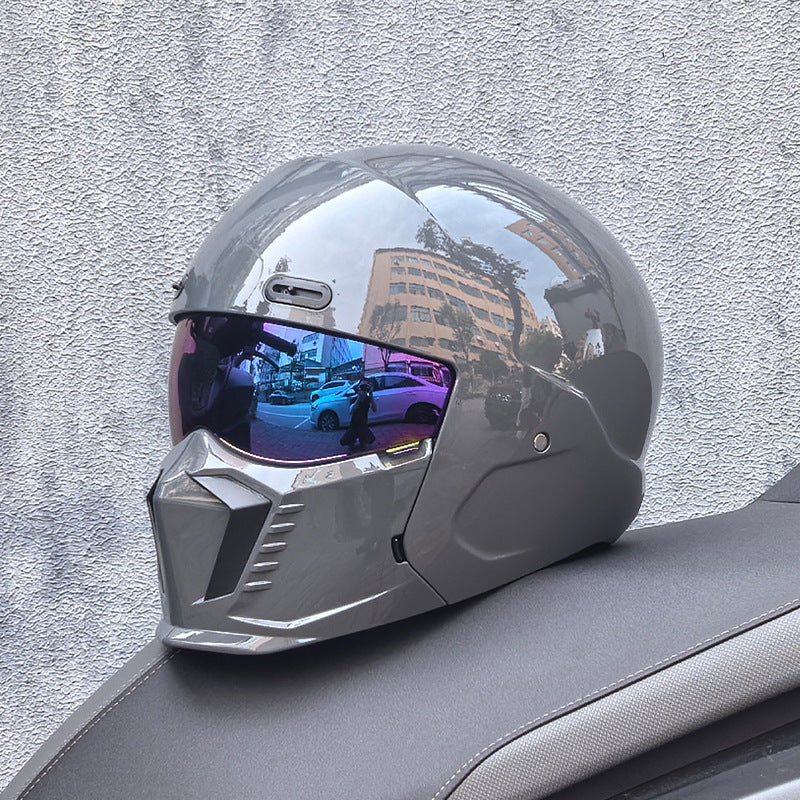 Classic Biker Motorcycle Helmet